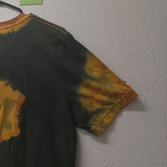 Rasta tie dye t-shirt, L 100% cotton, NEW - Picture 7 of 7